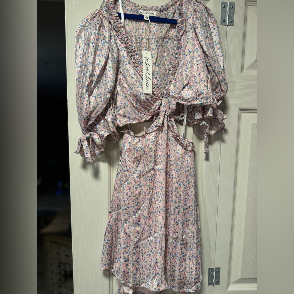 FOR LOVE AND LEMONS PHOEBE MINI DRESS